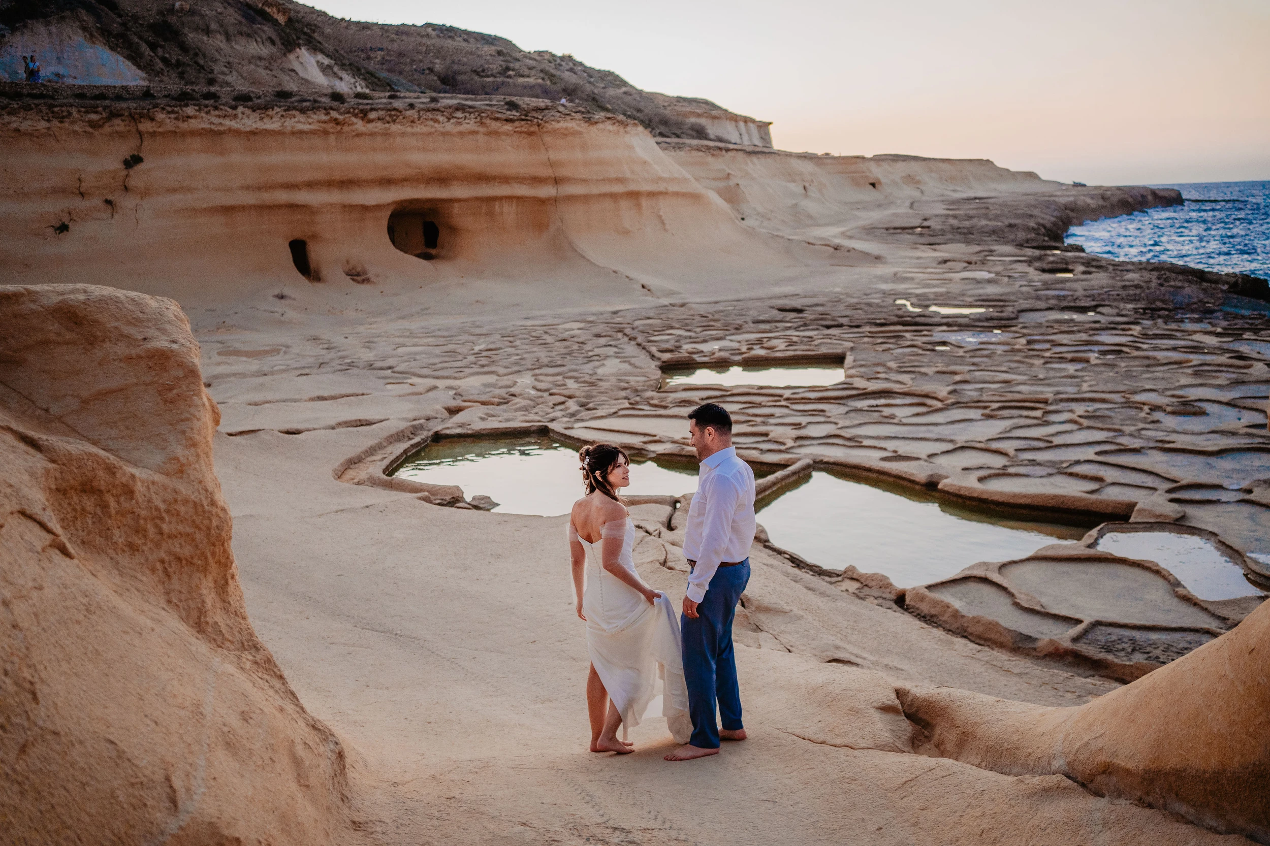 Emanuela Venuti fotografo matrimonio - sposi nel giardino mediterraneo